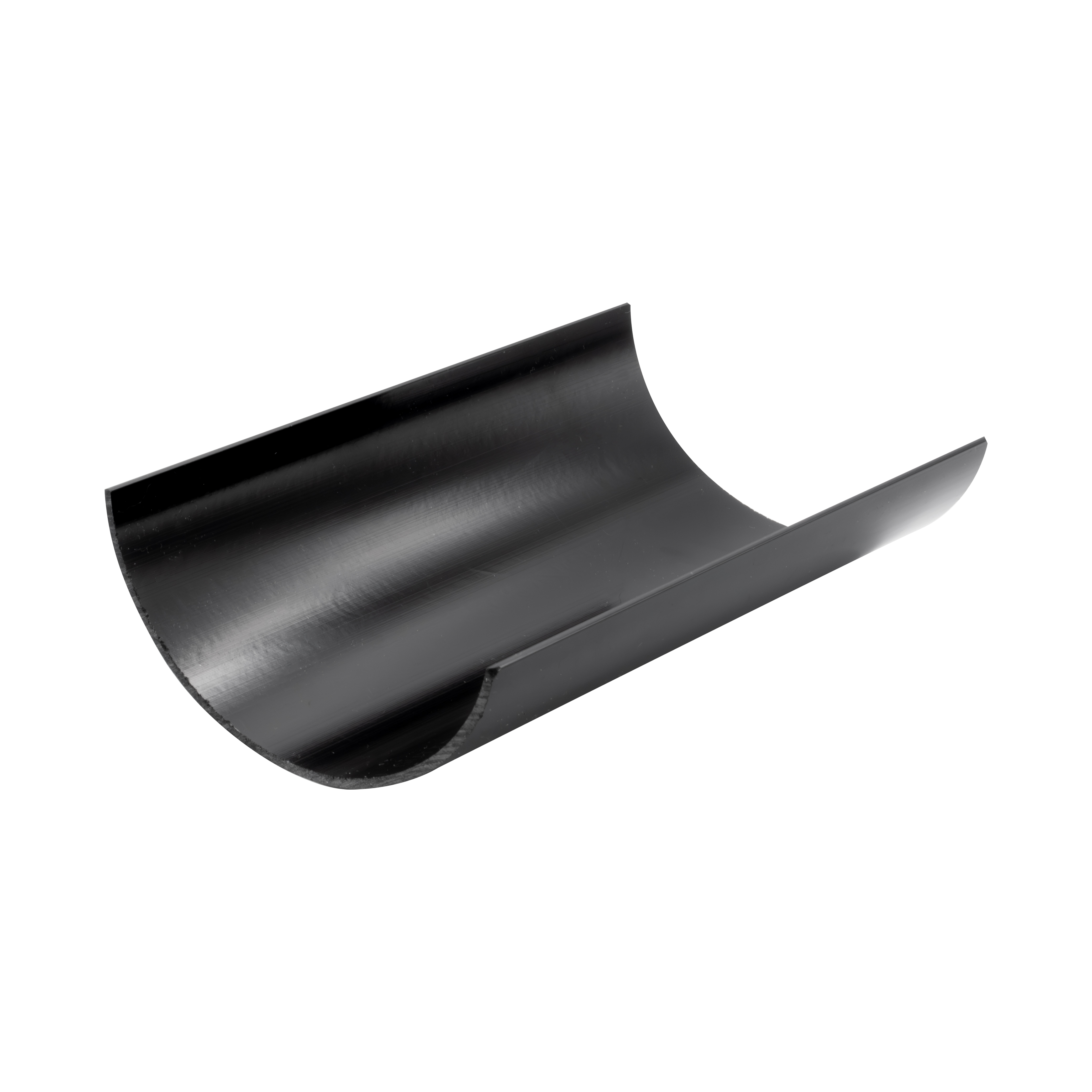 Floplast Half Round Black Guttering